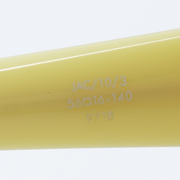 Jacquemus CARRE ROND JAC/10 C3 Geometric Sunglasses - Yellow - Picture 6 of 12
